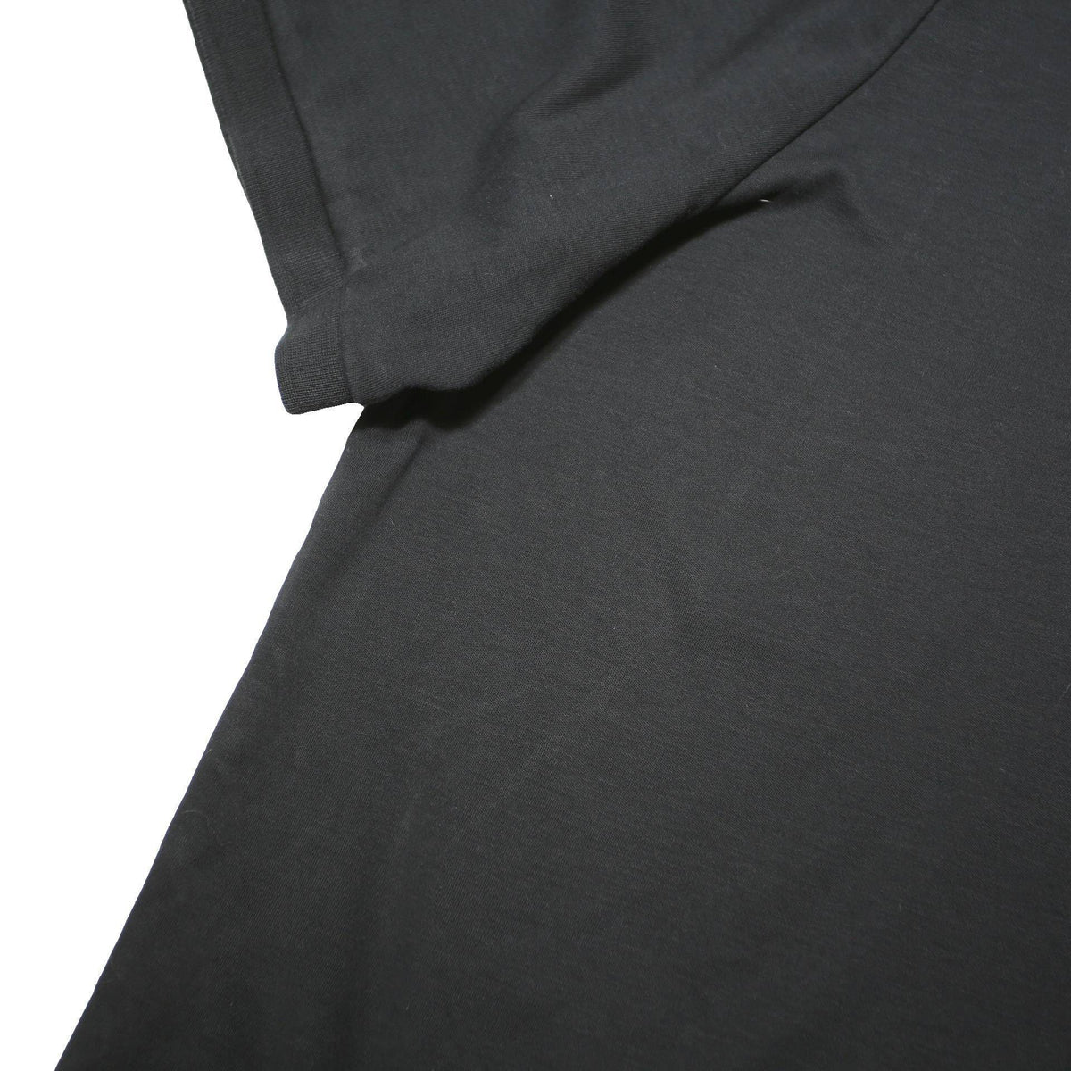 POLO RALPH LAUREN Mens Black Short Sleeve Plain XL Cotton Blend Polo Shirt
