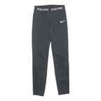 NIKE Womens Joggers Black Slim Tapered M W22 L24 Nike Pro Stretch