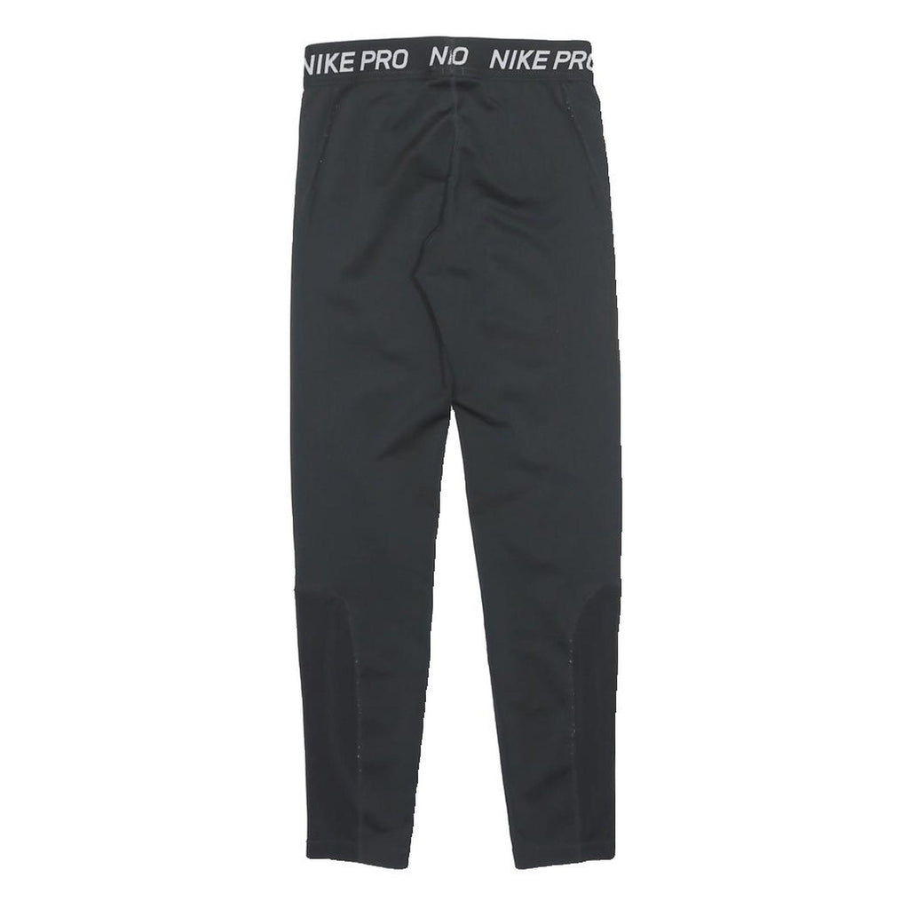 NIKE Womens Joggers Black Slim Tapered M W22 L24 Nike Pro Stretch