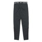 NIKE Womens Joggers Black Slim Tapered M W22 L24 Nike Pro Stretch