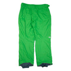 COLUMBIA Insulated Mens Trousers Green Relaxed Bootcut Nylon W40 L31