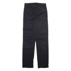 LEVI'S Womens Trousers Black Regular Straight W28 L30