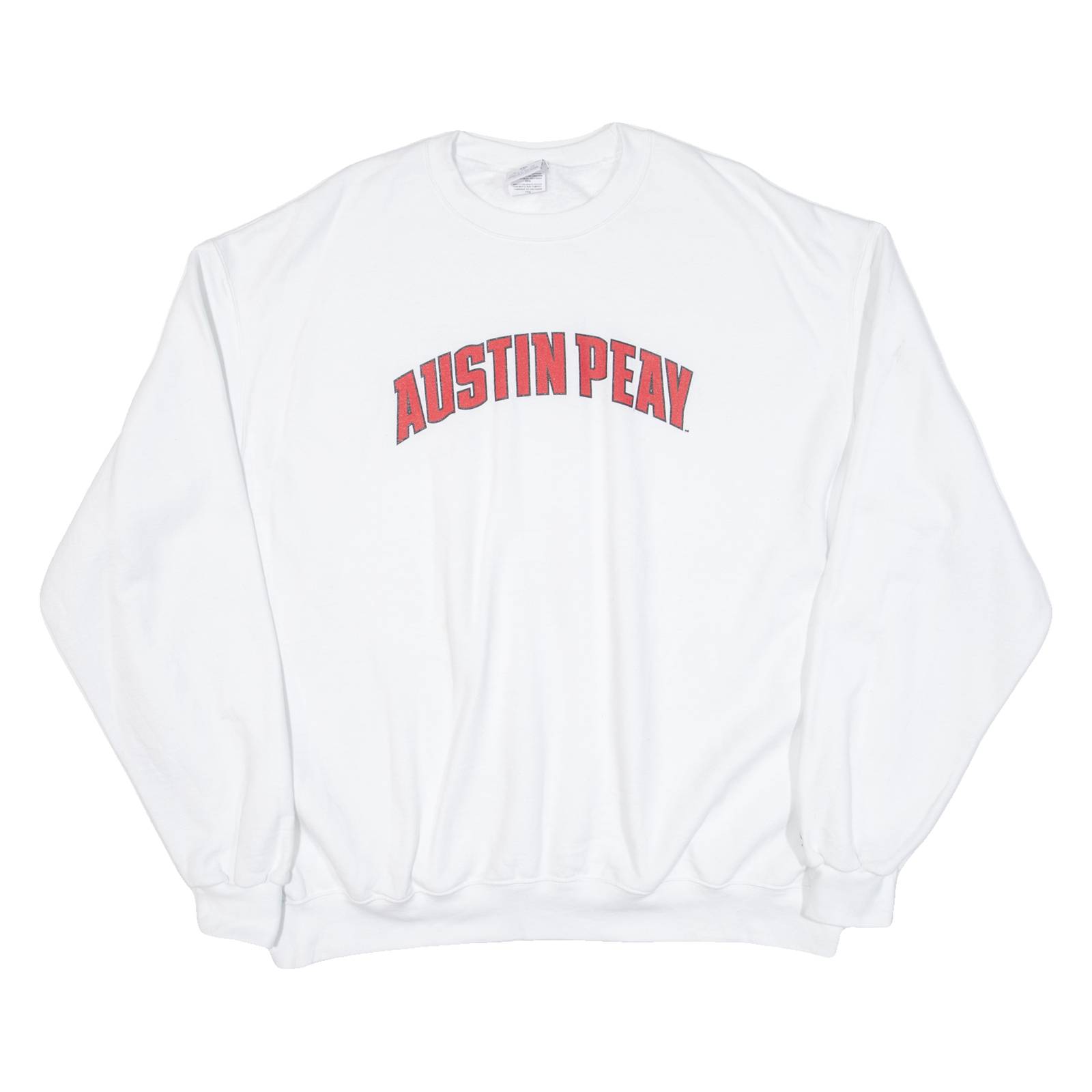 CHAMPION Austin Peay Mens Sweatshirt White USA 2XL