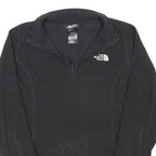 THE NORTH FACE Womens Black Plain Pullover Jumper Crew Neck Polyester Blend M
