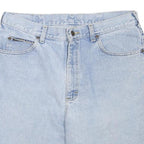 LEE Mens Denim Blue Cotton Blend Casual Shorts L W32 Classic Fit Summer