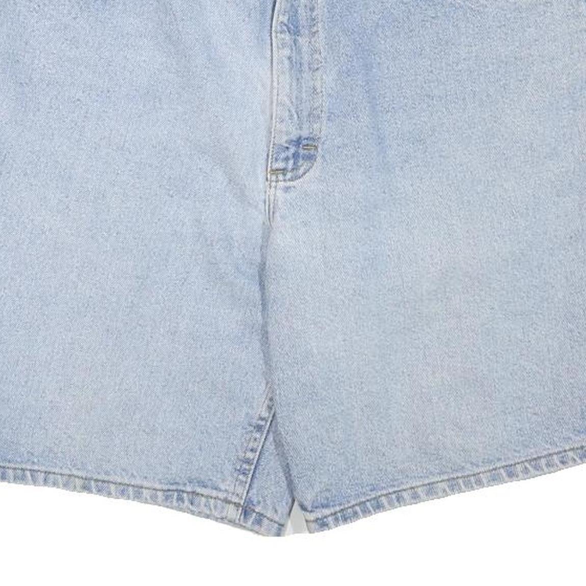 LEE Mens Denim Blue Cotton Blend Casual Shorts L W32 Classic Fit Summer