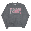 CHAMPION Mens Grey Bellarmine Knights Crew Neck M Cotton Blend Sweatshirt