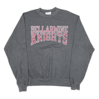 CHAMPION Mens Grey Bellarmine Knights Crew Neck M Cotton Blend Sweatshirt