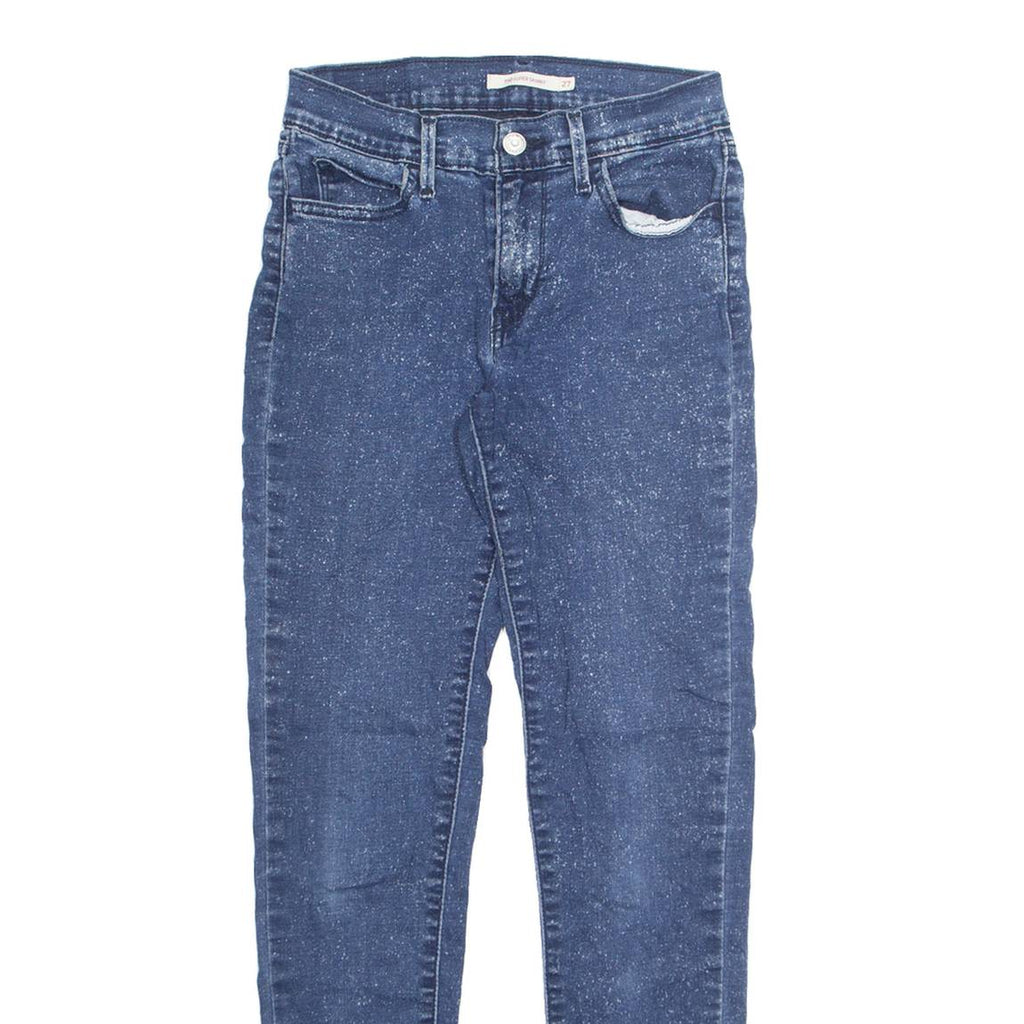 LEVI'S 710 Womens Jeans Blue Slim Skinny W24 L27