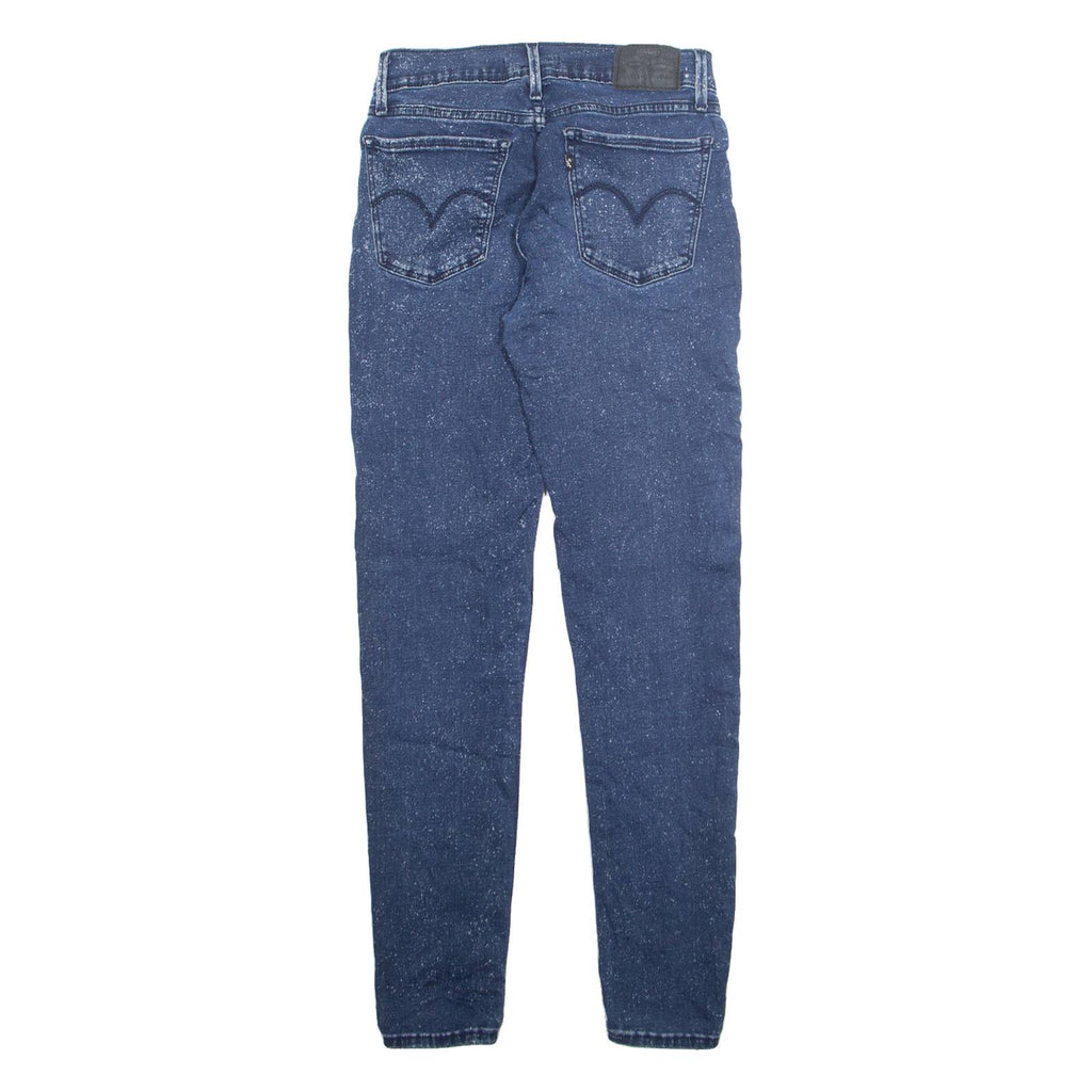 LEVI'S 710 Womens Jeans Blue Slim Skinny W24 L27