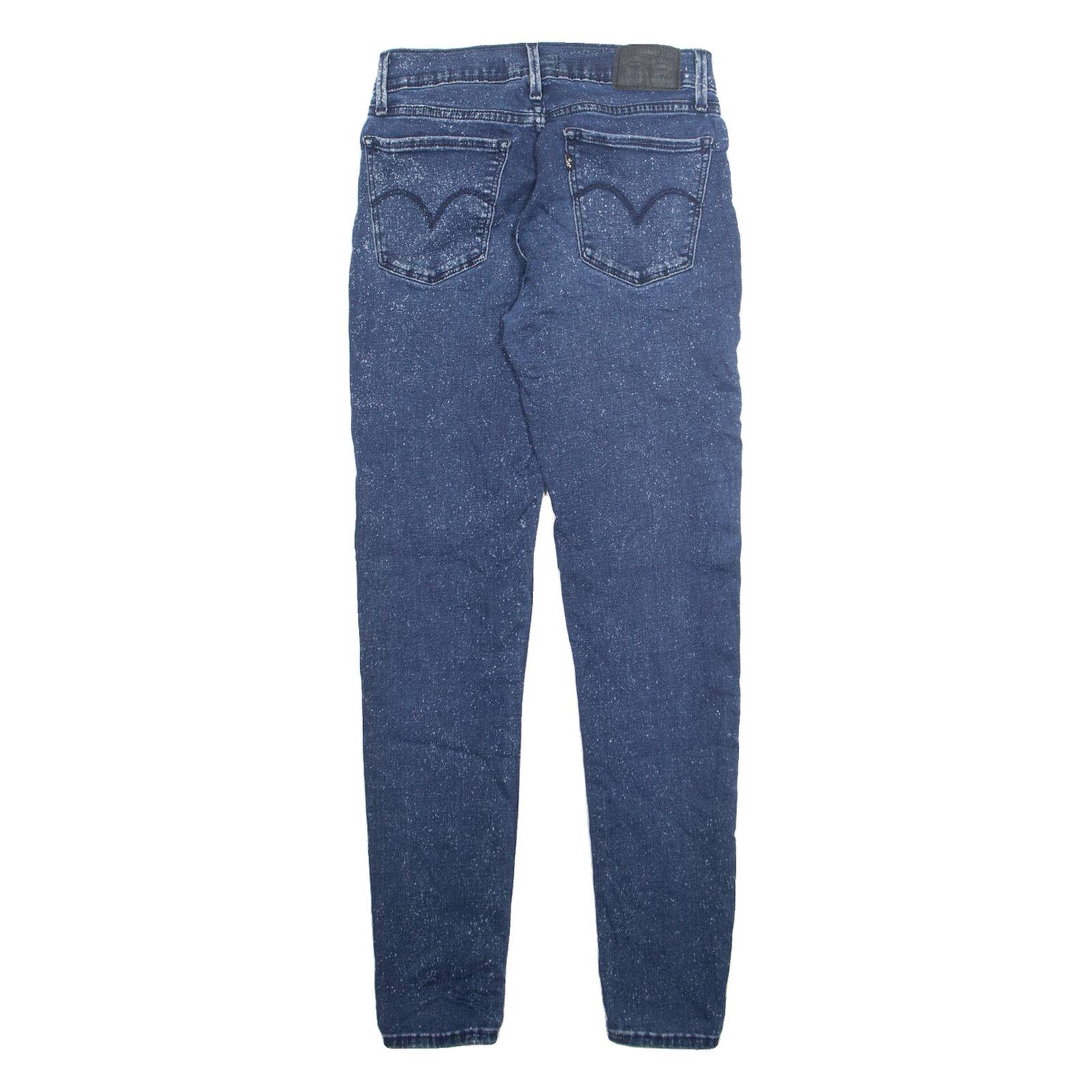 LEVI'S 710 Womens Jeans Blue Slim Skinny W24 L27