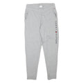 TOMMY HILFIGER Womens Joggers Grey Slim Tapered M W28 L27 Logo Print