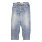 LEVI'S 550 Tapered Mens Jeans Blue Relaxed Denim Medium W34 L30 Zip Cotton