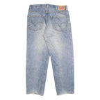 LEVI'S 550 Tapered Mens Jeans Blue Relaxed Denim Medium W34 L30 Zip Cotton