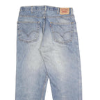 LEVI'S 550 Tapered Mens Jeans Blue Relaxed Denim Medium W34 L30 Zip Cotton