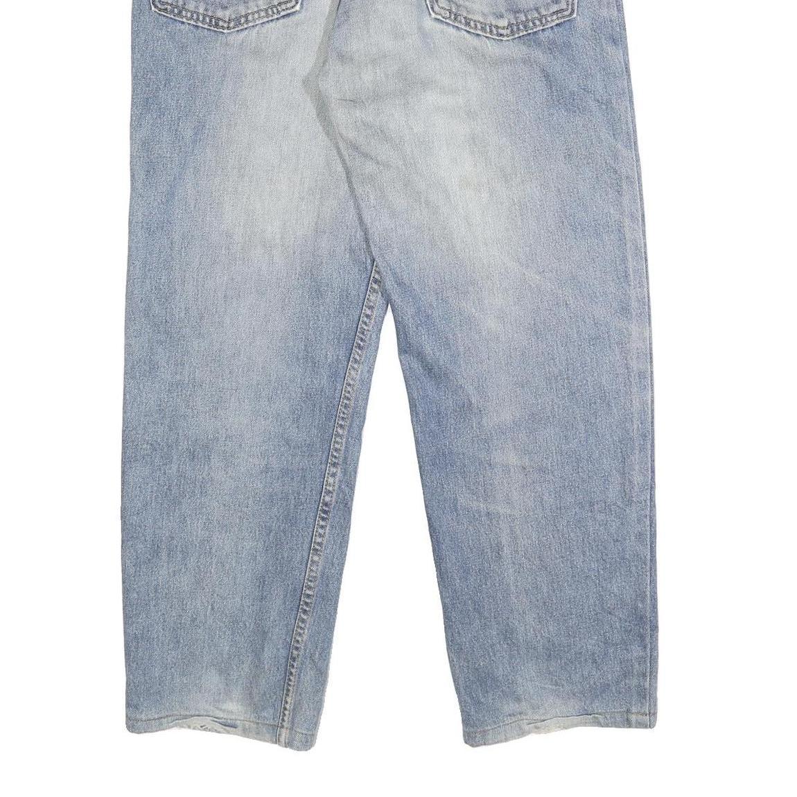 LEVI'S 550 Tapered Mens Jeans Blue Relaxed Denim Medium W34 L30 Zip Cotton