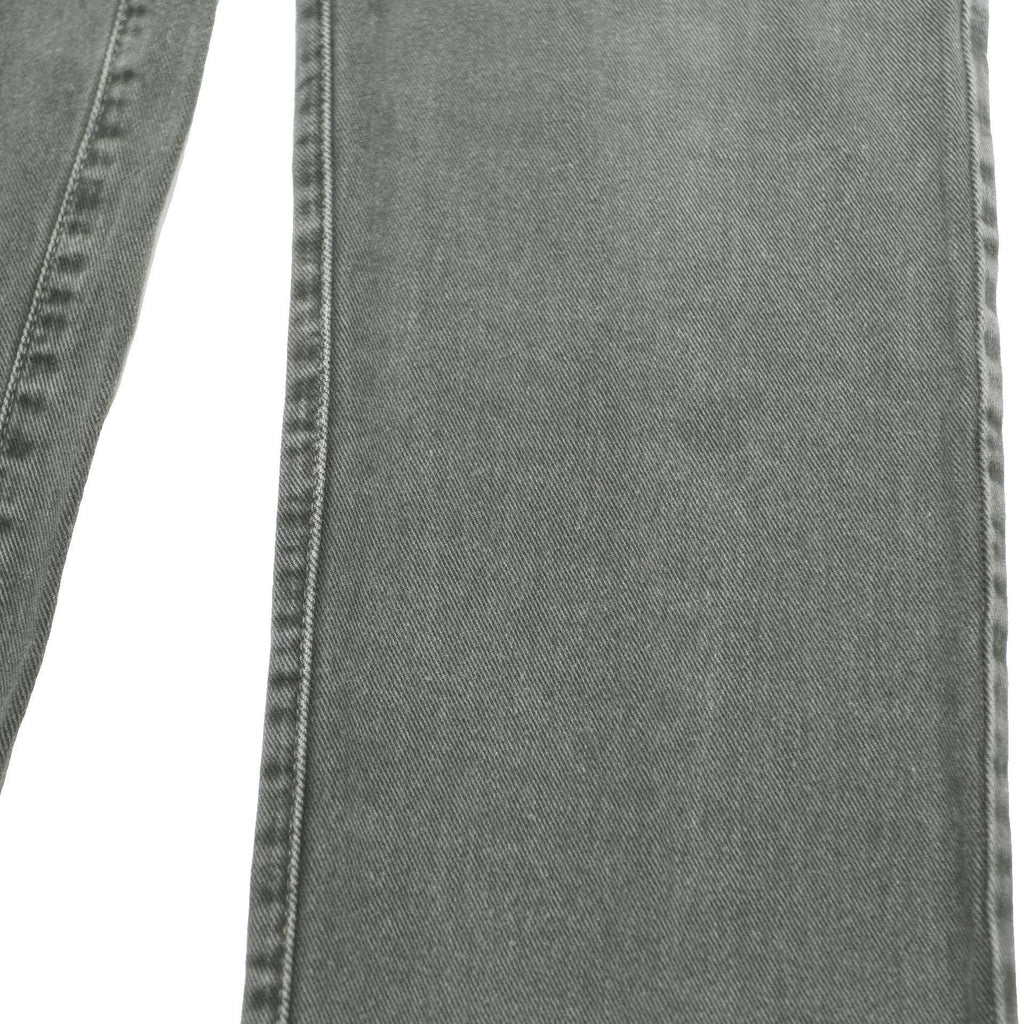 GUESS Mens Slim Grey Denim Jeans W32 L30 Classic Zip Closure Casual Wear
