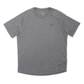 UNDER ARMOUR Mens Grey Athletic T-Shirt M Short Sleeve Crew Neck Sportswear