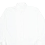 L.HUBSCHES Mens Plain Shirt White Long Sleeve XL