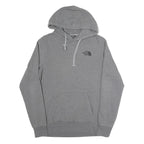 THE NORTH FACE Mens Grey Hoodie M Cotton Blend Casual Pullover Sweatshirt