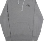 THE NORTH FACE Mens Grey Hoodie M Cotton Blend Casual Pullover Sweatshirt