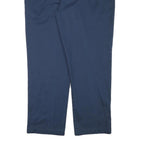 DICKIES Mens Cotton Blend Navy Blue Regular Straight Trousers W40 L31 Workwear