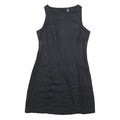 ARMANI JEANS Womens Black Sleeveless Mini Dress Size UK 12 Classic Summer Wear