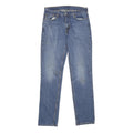 LEVI'S 511 Slim Mens Jeans Blue Slim Straight Denim Medium W30 L32 Zip Casual
