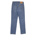 LEVI'S 511 Slim Mens Jeans Blue Slim Straight Denim Medium W30 L32 Zip Casual