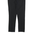 CALVIN KLEIN JEANS Womens Polyester Blend Black Slim Straight Trousers W32 L30