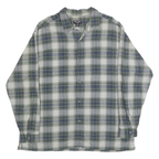 RALPH LAUREN POLO JEANS COMPANY Mens Blue & Green Checked Shirt XL Long Sleeve