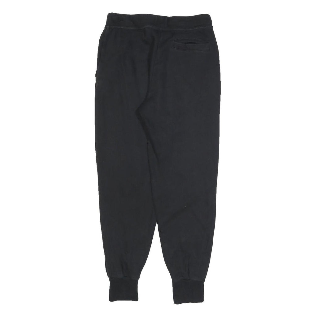 FILA Mens Joggers Black & White Slim Tapered S W26 L26 Cotton Blend Casual