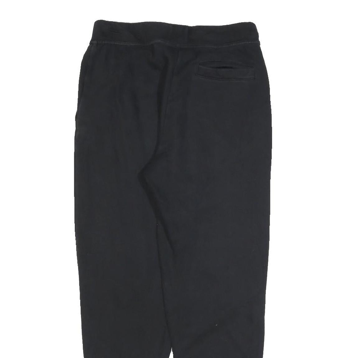 FILA Mens Joggers Black & White Slim Tapered S W26 L26 Cotton Blend Casual