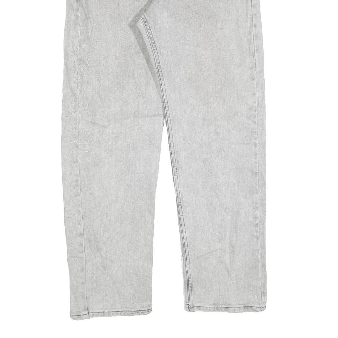 CALVIN KLEIN Mens Jeans Blue Regular Straight Denim Light W32 L30 Classic Style