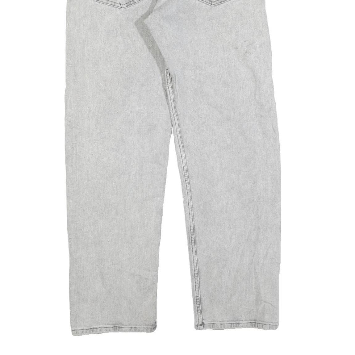 CALVIN KLEIN Mens Jeans Blue Regular Straight Denim Light W32 L30 Classic Style