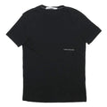 CALVIN KLEIN JEANS Mens Black Graphic T-Shirt M Short Sleeve Crew Neck Modern