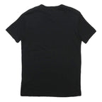 CALVIN KLEIN JEANS Mens Black Graphic T-Shirt M Short Sleeve Crew Neck Modern