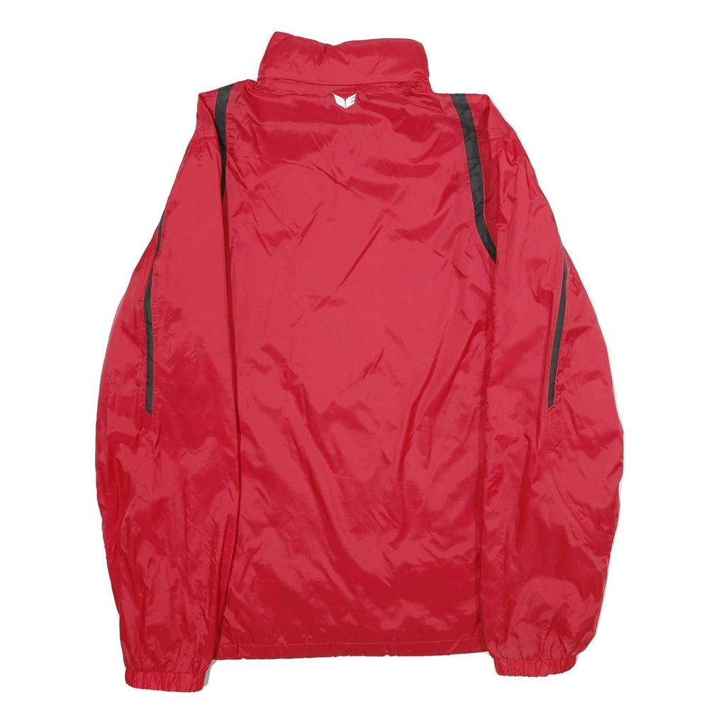 ERIMA Mens Red Zip Jacket XL Polyester Outdoor Sports Lightweight