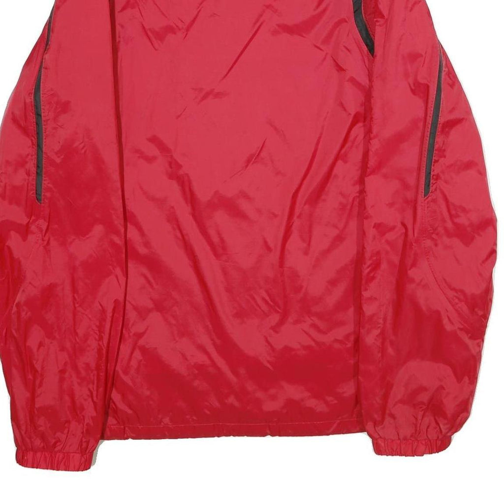 ERIMA Mens Red Zip Jacket XL Polyester Outdoor Sports Lightweight