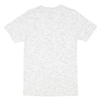NAUTICA Boys White Marl Cotton Blend Classic Fit XL Short Sleeve Crew Neck Logo