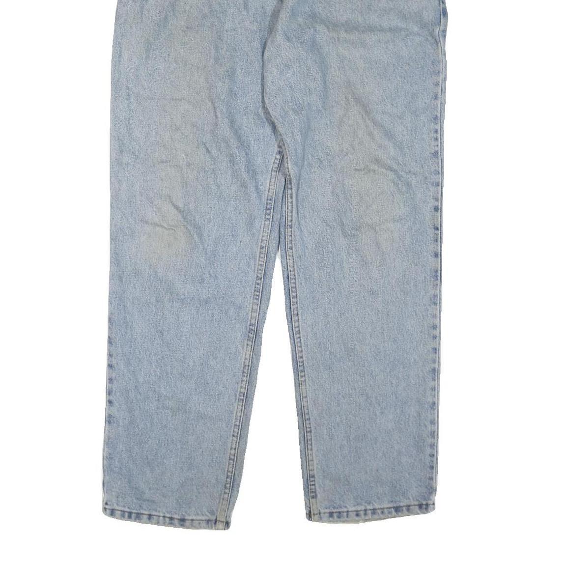 TOMMY HILFIGER Mens Jeans Blue Regular Straight Denim Light W34 L30 Classic Fit