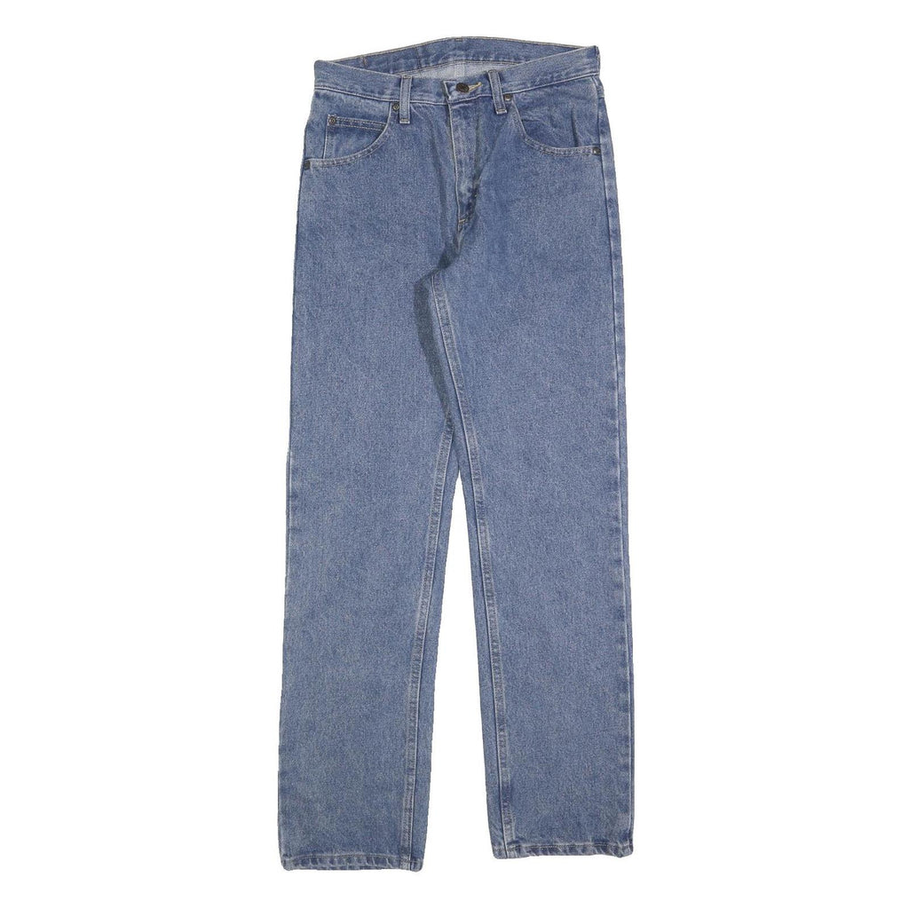 WRANGLER Mens Regular Fit Blue Denim Cotton Blend Jeans W28 L30 Classic Style