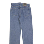 WRANGLER Mens Regular Fit Blue Denim Cotton Blend Jeans W28 L30 Classic Style