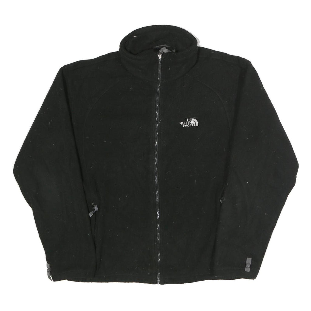 THE NORTH FACE Mens Black Jacket L Polyester Zip Outdoor Casual Light Warm
