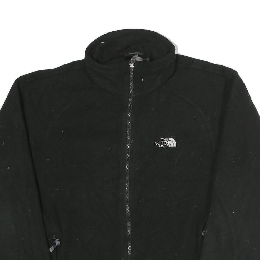 THE NORTH FACE Mens Black Jacket L Polyester Zip Outdoor Casual Light Warm