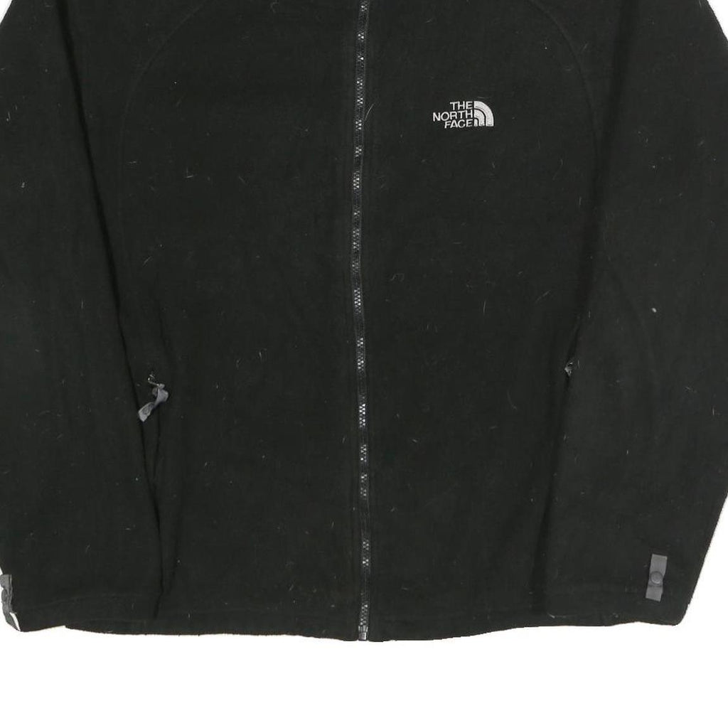 THE NORTH FACE Mens Black Jacket L Polyester Zip Outdoor Casual Light Warm