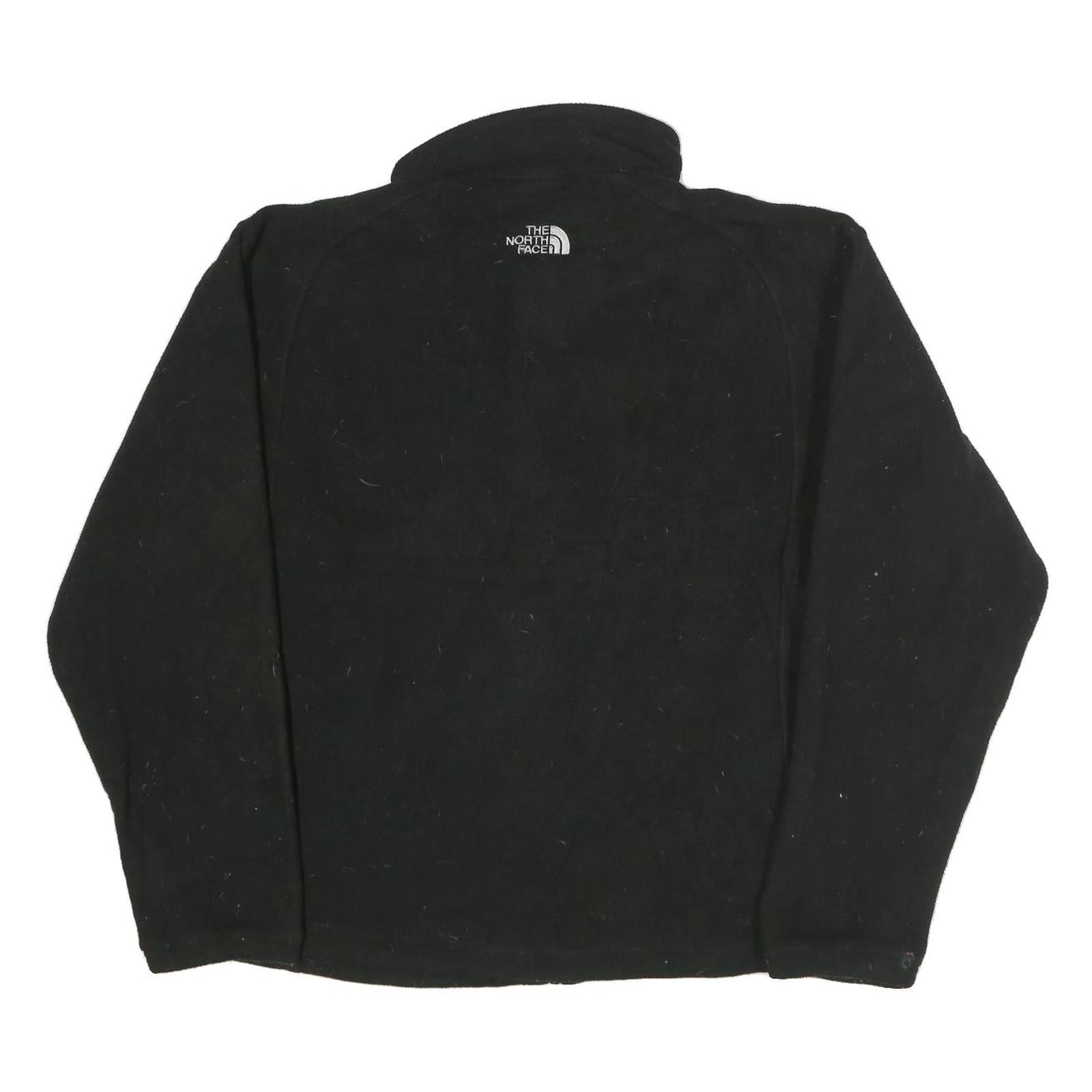 THE NORTH FACE Mens Black Jacket L Polyester Zip Outdoor Casual Light Warm