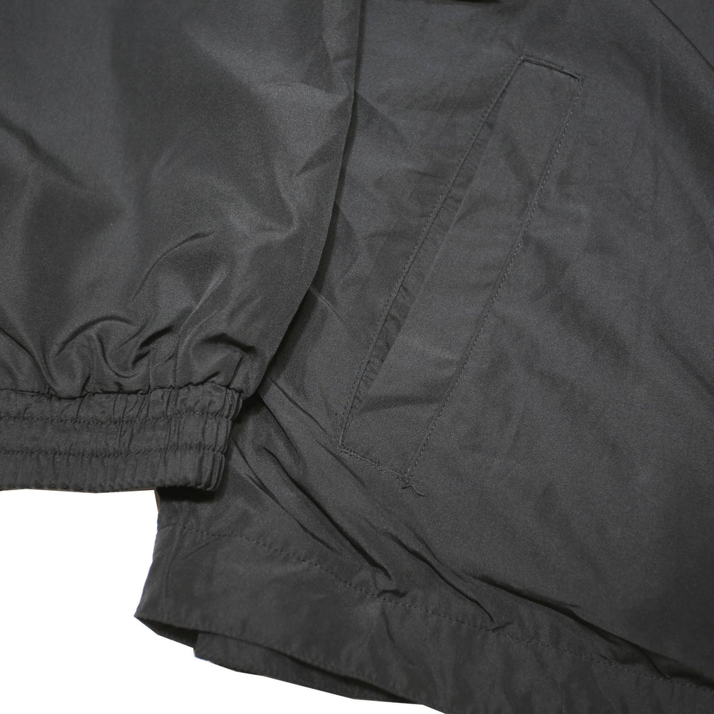 REEBOK Mens Black Jacket L Polyester Blend Zip Track Sports Casual