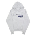 CHAMPION Mens Grey St Michaels Printed Pullover Hoodie XS Casual Streetwear