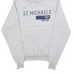 CHAMPION Mens Grey St Michaels Printed Pullover Hoodie XS Casual Streetwear